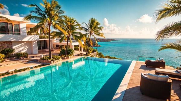 Top villas en Guadeloupe avec vue mer pour des vacances réussies